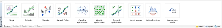 Data visualization icons: charts, indicators, statistics, optimization, and analysis tools