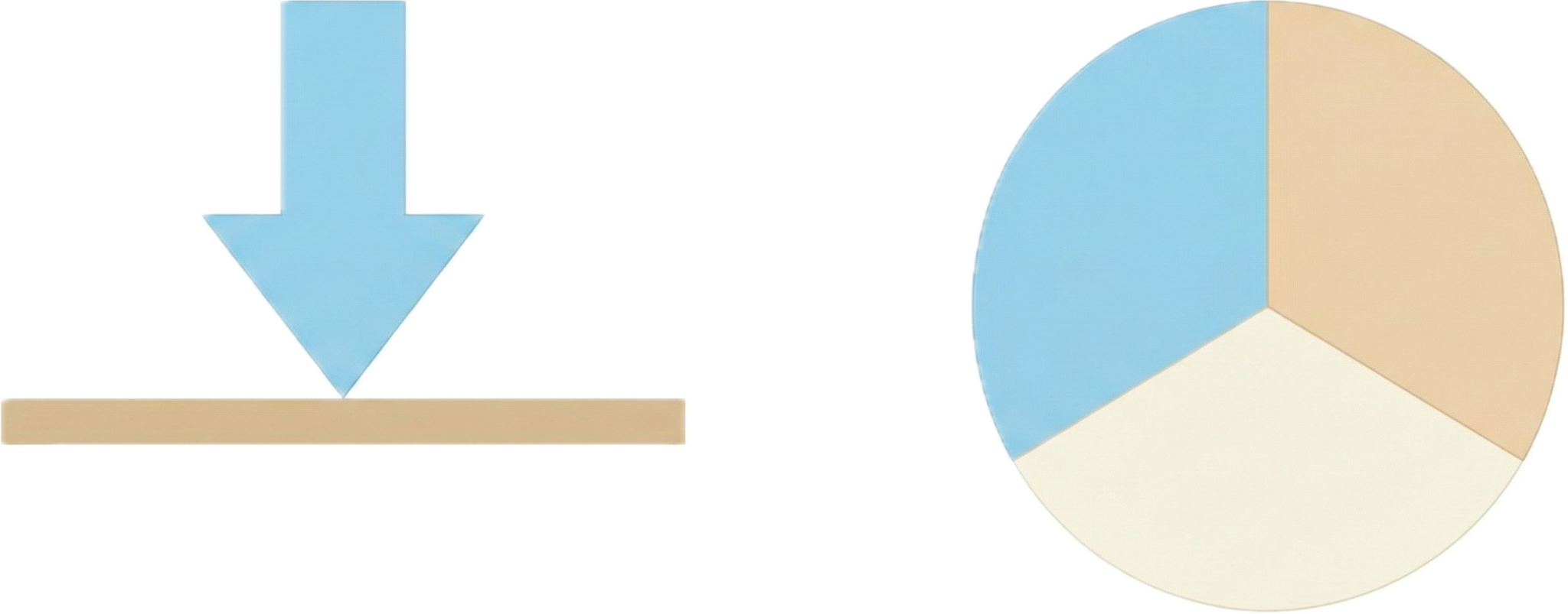 Visual diagram of risk management strategies: a stop-loss barrier preventing deep losses and a pie chart representing asset diversification in a spot trading portfolio.